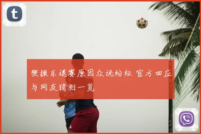 樊振东退赛原因众说纷纭 官方回应与网友猜测一览